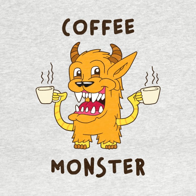 Coffee Monster by Woah_Jonny